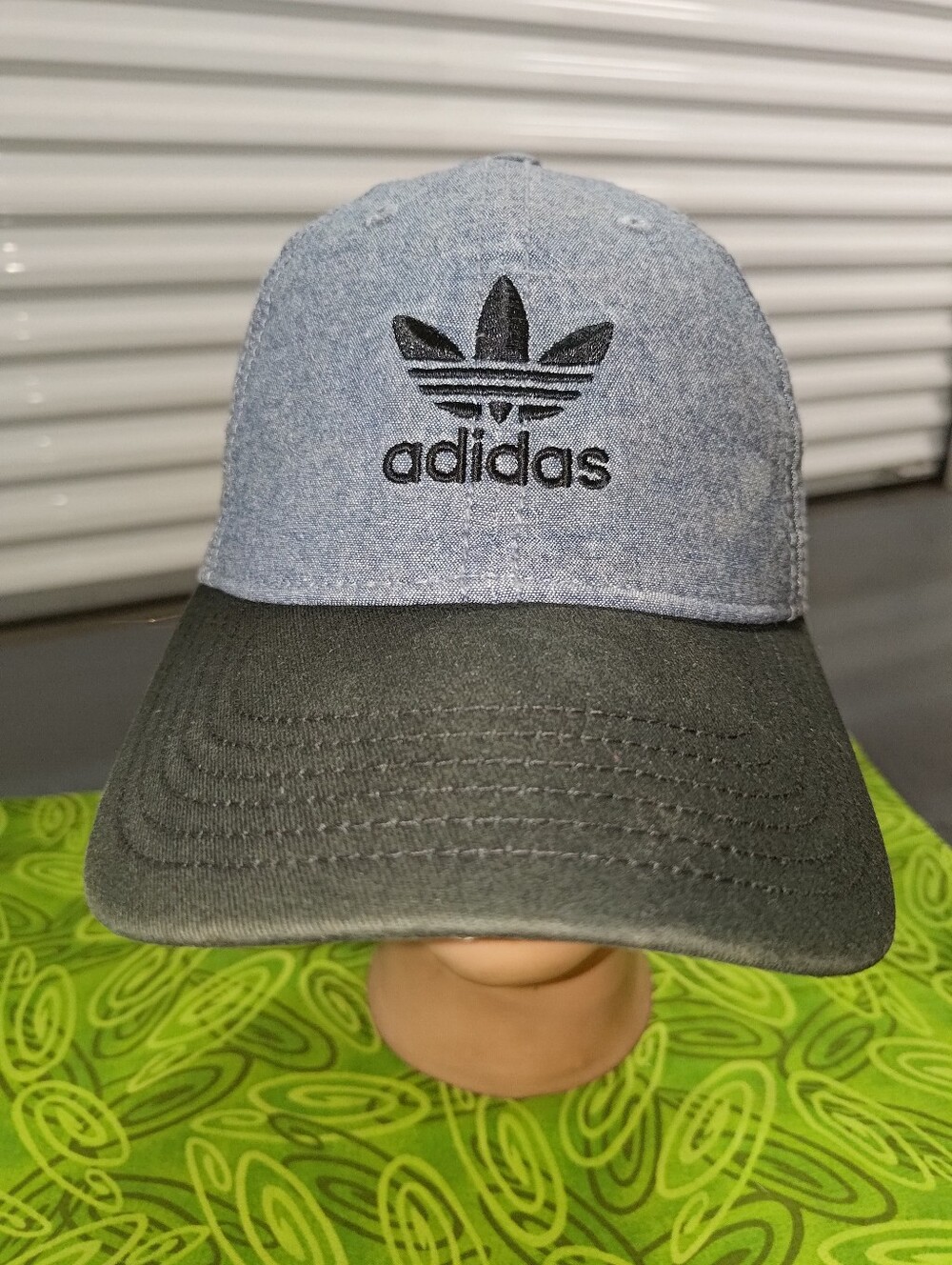 Adidas Aeroready Embroidered Trefoil Strapback Hat Cap OSFM